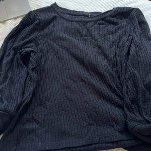 Madewell Black sweater MEDIUM